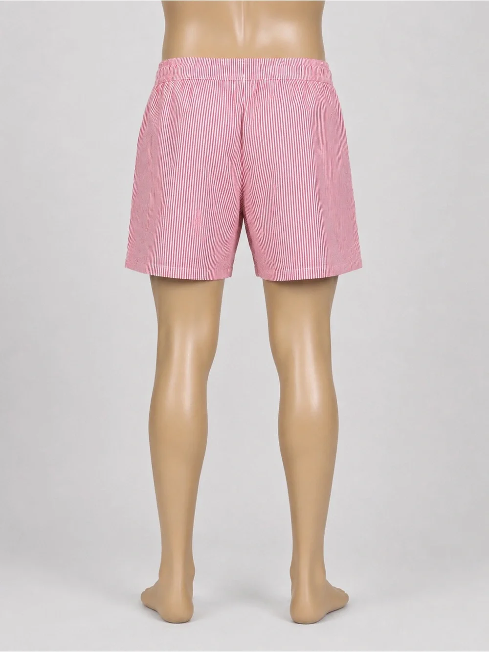 Goodfellow & Co red Pinstripe Swim Trunks